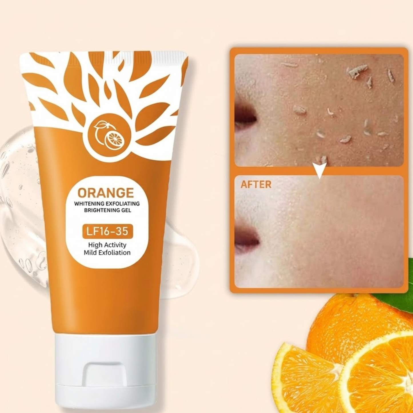 Orange Brightening Exfoliating Gel