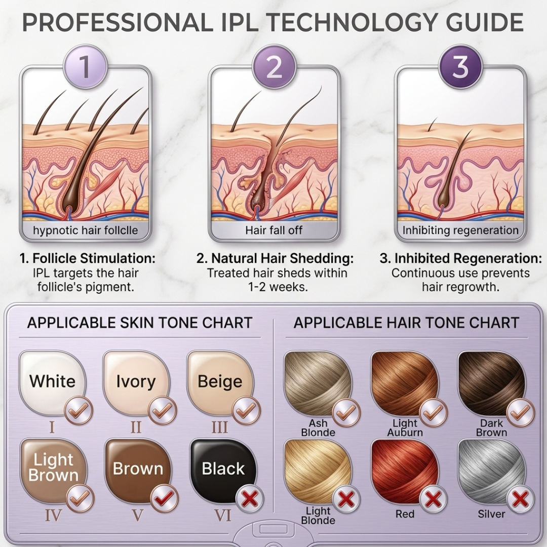 IPL Laser Hair Removal Device