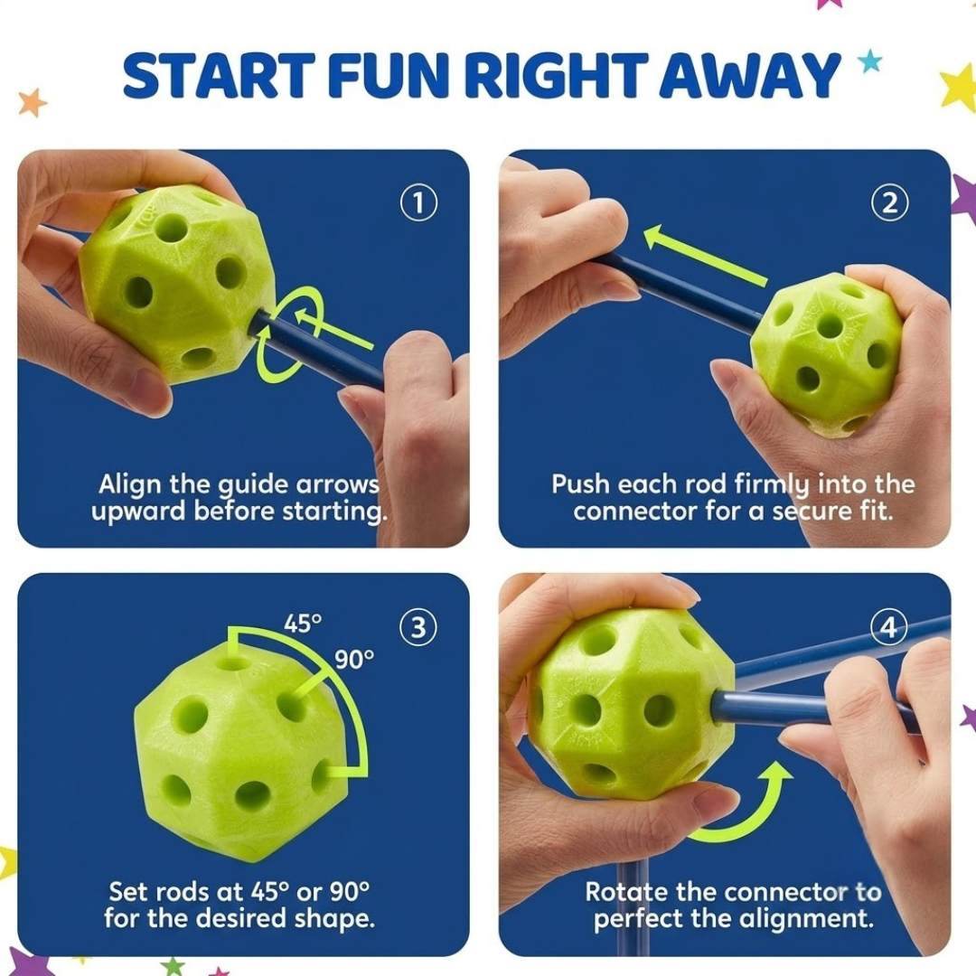 Kids Fort Building Kit