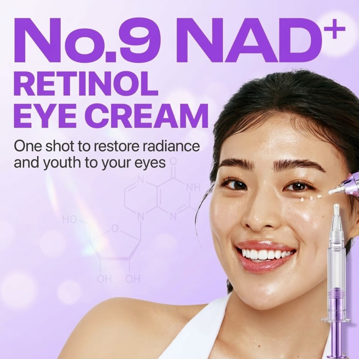 Numbuzin No.9 NAD+ Retinol Volumetox Eye Cream
