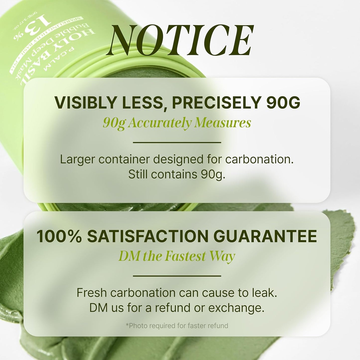 Holy Basil Bubble Deep Mask