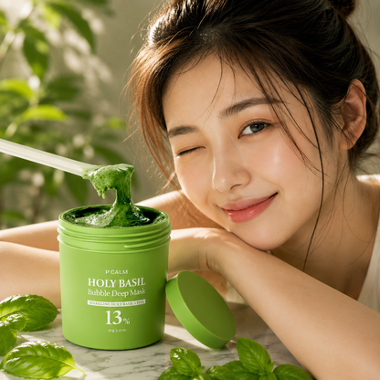 Holy Basil Bubble Deep Mask