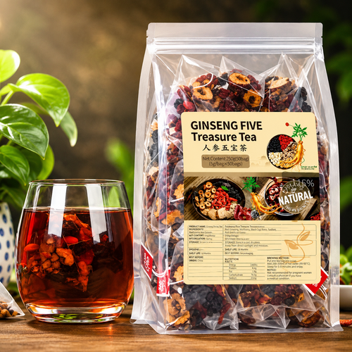 Ginseng Five Treasure Herbal Tea
