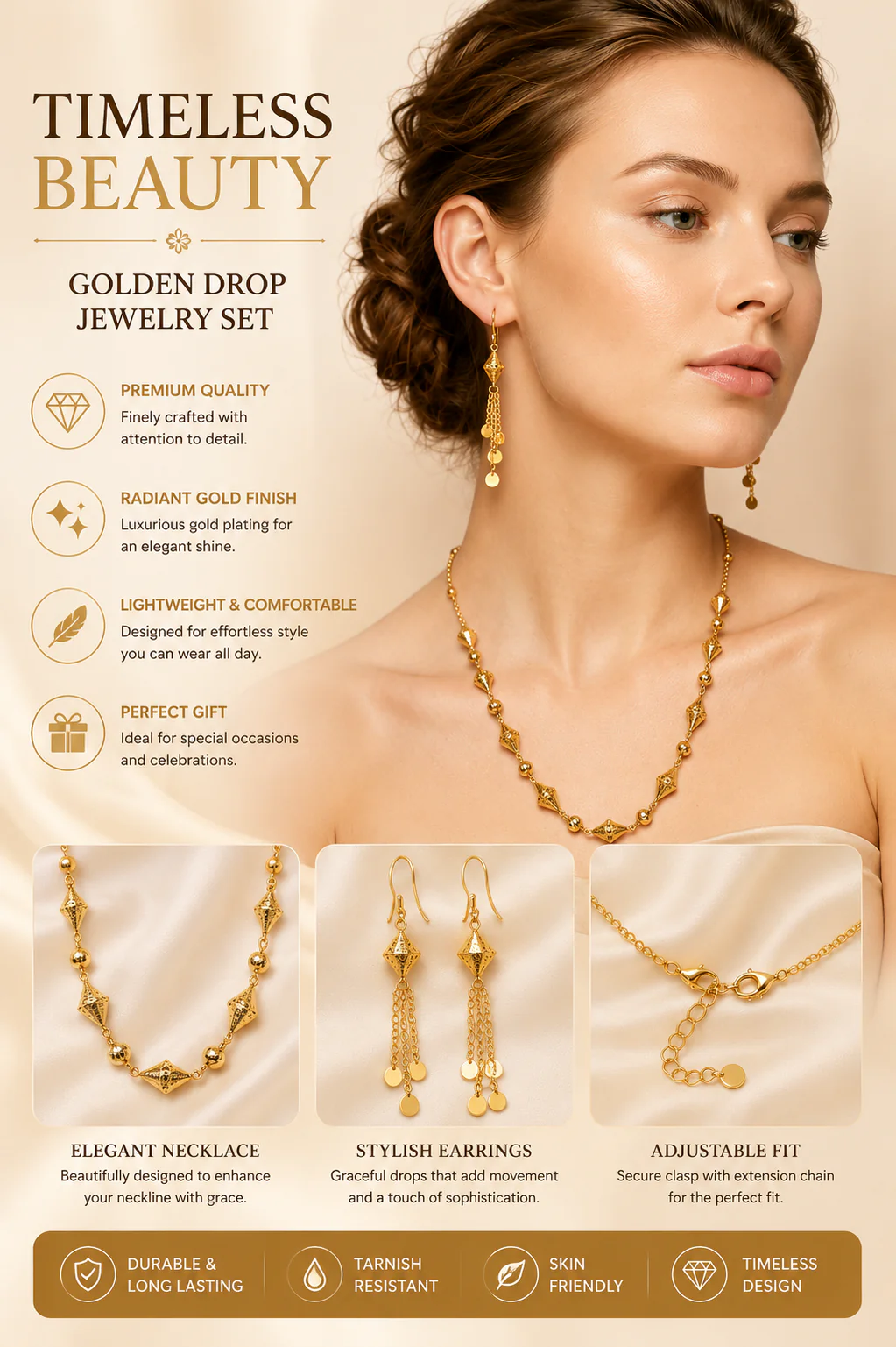 Bead Necklace Set