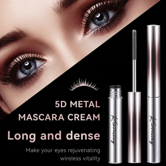 Premium 5D Metal Mascara Cream – Long, Dense & Waterproof Eyelash Formula