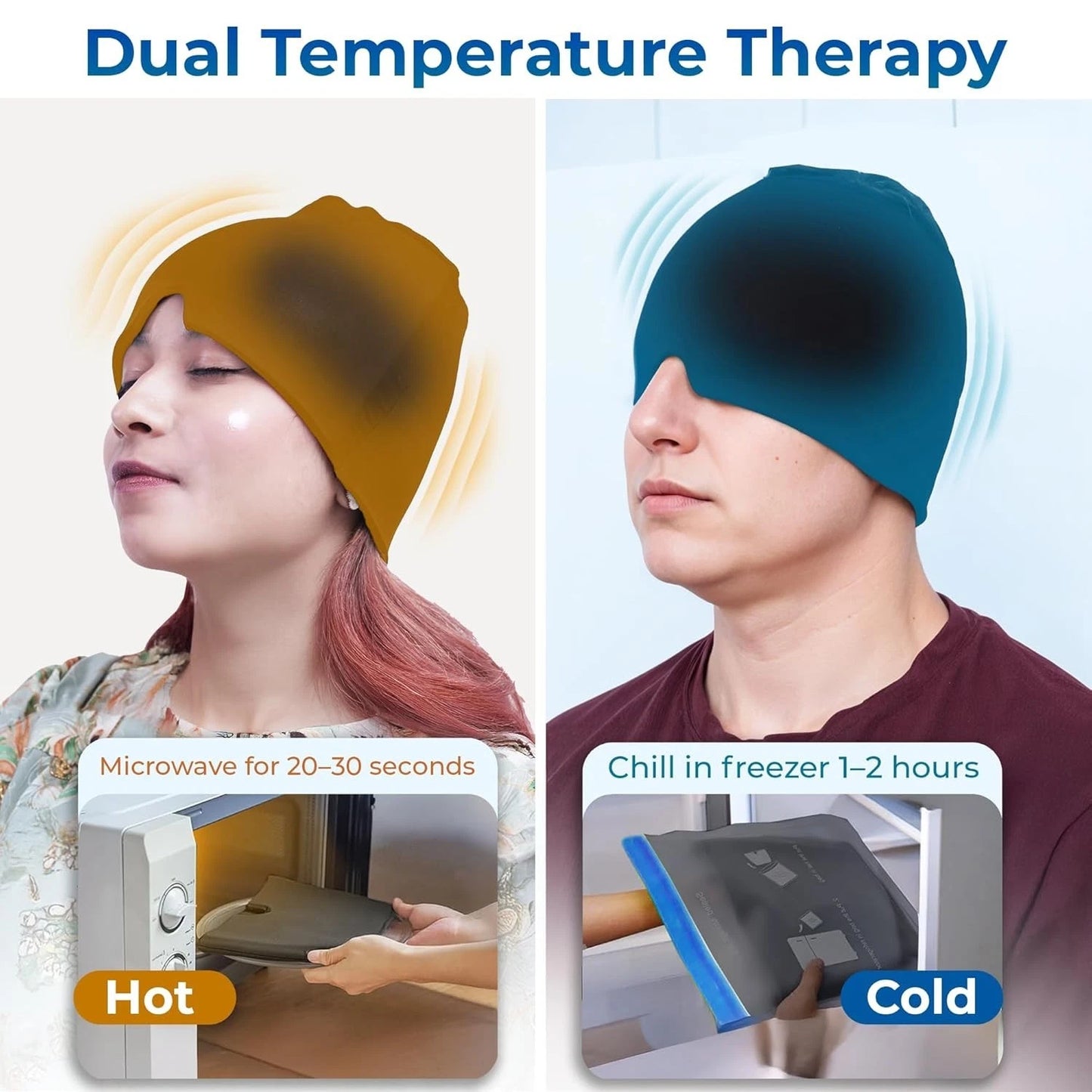 360° Hot & Cold Migraine Relief Cap